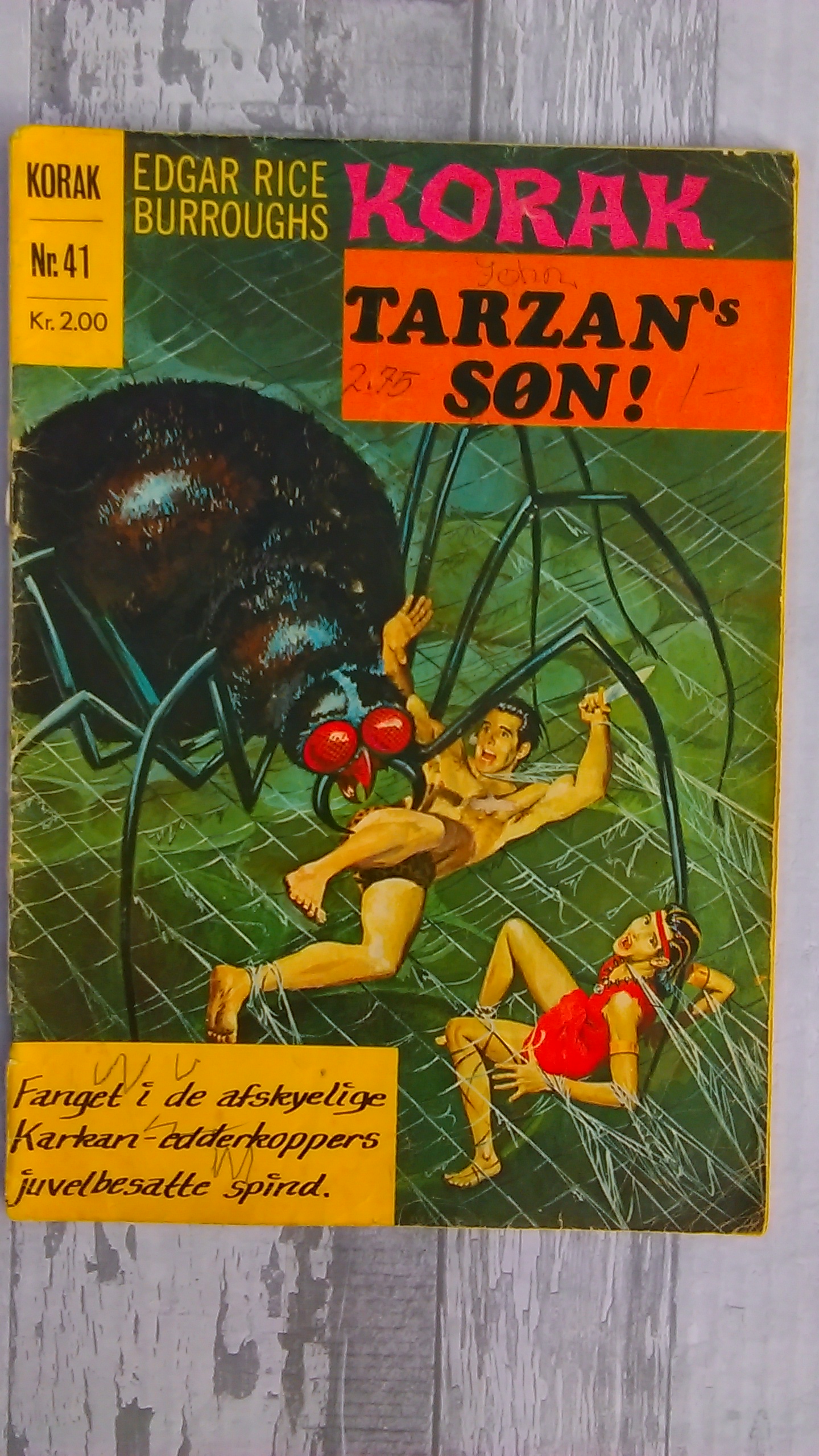 Korak, Tarzans Søn 197...